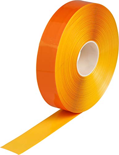 Brady ToughStripe Max Thick Floor Marking Tape - Rugged Facility Floor Marking Tape - 2 in. Width, 100 ft. Length - Yellow