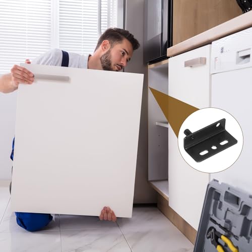 uxcell 4Set Pivot Hinge, 40 x 18 mm Heavy Duty Iron Concealed Shaft Door Hinges with Bushing Kit for Furniture Cabinets Wood Doors, Black - color: Black