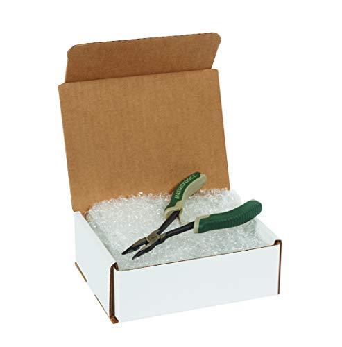 Box USA BM552 5"L x 5"W x 2"H, White (Pack of 50) - size: (025) 5" x 5" x 2", 50-Pack