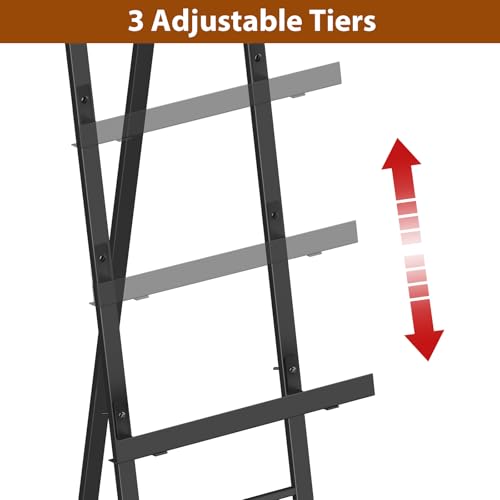 2 Easel Stand for Sign, Black Metal Easel Wedding Sign with Chain Support - style: 2pack-Black