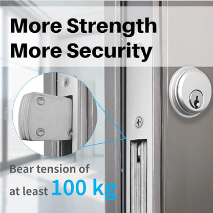 Storefront Door Mortise Lock, Commercial Door Locks with Cylinder Deadbolt