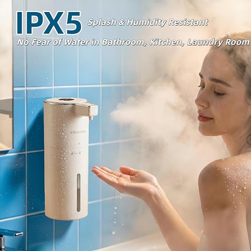 Touchless Automatic Electric Foaming Soap Dispenser - color: White, size: Foam
