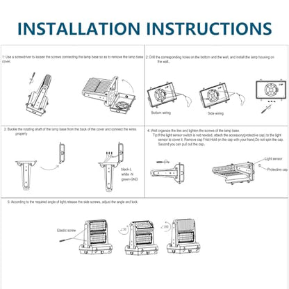 Rotatable 240W LED Wall Pack Light with Dusk to Dawn Photocell, 5000K 33600LM 800-1000W HPS/HID Equiv, ETL Adjustable Head Outdoor LED Wallpack Lighting Fixture for Area Light, Parking,Warehouse - size: 240W