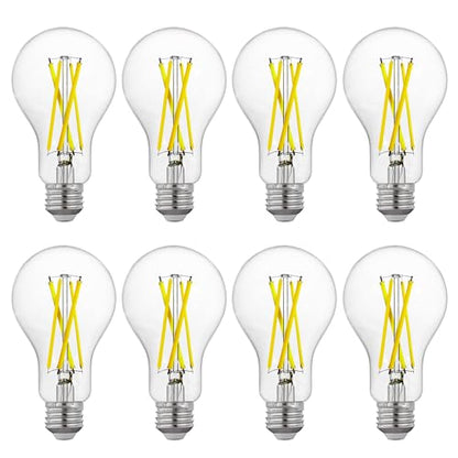 FLSNT 100W Eqv Dimmable A21 LED Bulbs, 1600LM, 5000K Daylight, E26, 8 Pack - color: 100w 5000k Daylight, size: 8 Count (Pack of 1)