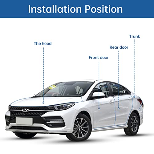 Car Door Edge Guards 32Ft(10M) Universal Rubber U Shape Edge Trim, Black - color: Black, size: 32 ft