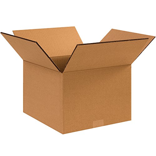Tape Logic TLHD121010DW Double Wall Boxes, 12" x 10" x 10", Kraft (Pack of 15) - size: 12 x 10 x 10", style: Double Wall Boxes