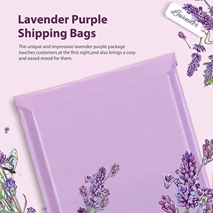 Fuxury Large Poly Mailers 24x24" 50 Pcs,Shipping Bags for Clothing,Purple - color: Light Purple, size: 24x24" 50pcs