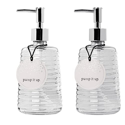 Glass Beverage Dispenser (White) - color: White