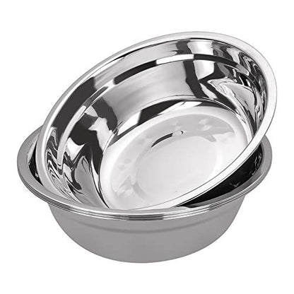 Stainless Steel Mixing Bowls for Kitchen, 4 Pack Serving Bowl Set