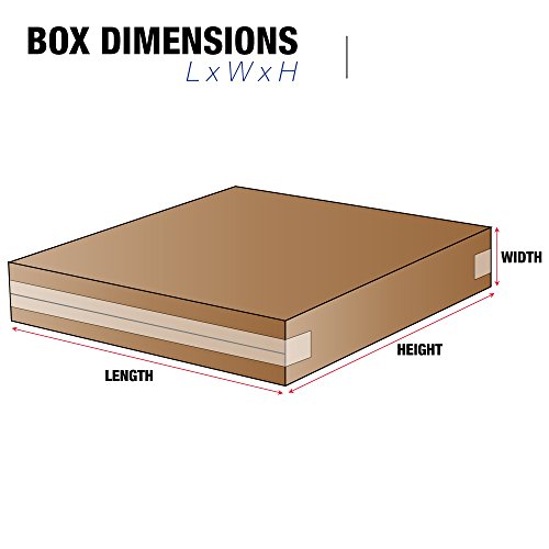 Tape Logic TL36536FOL Side Loading Boxes, 36" x 5" x 36", Kraft (Pack of 20) - size: 36"L x 5"W x 36"H