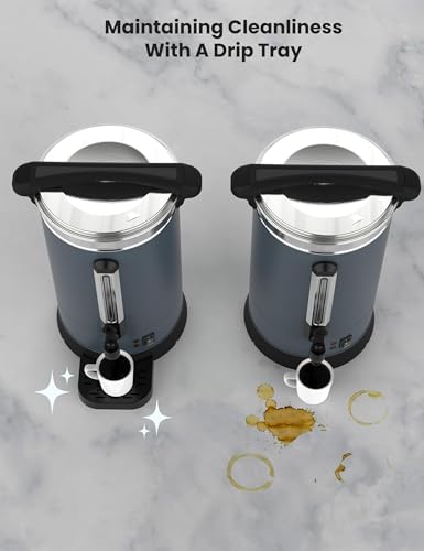 80 Cup Commercial Coffee Urn 12L/3.2Gal - size: 12L