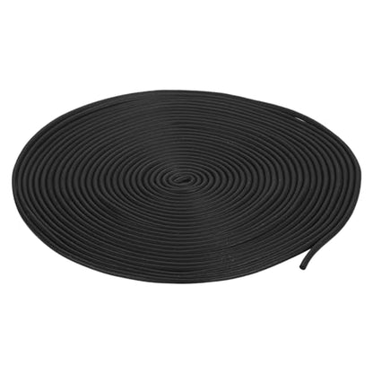 uxcell Foam Rubber Weather Seal Strip, 2.5mm(3/32") Diameter 10 Meters (32.81Ft) Long Round EPDM Rubber for DIY Gasket, Warehouse, Pads, Foam Tubing, Crafts - size: 2.5mmx10m