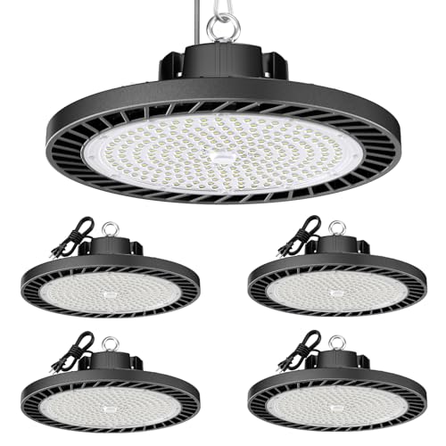 ONLYLUX 4Pack LED High Bay Light 200W (800W MH/HPS Eqv.) 30000LM 6000K - size: 4 Pack