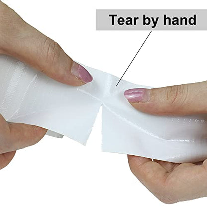 2 Pack Duct Tape Heavy Duty,9 Mil Thickness,2 Inches x 30 Yards,Strong Industrial Strength,Flexible,No Residue,Waterproof and Tear by Hand,Multi-Use for Indoor & Outdoor Repairs(White) - color: White