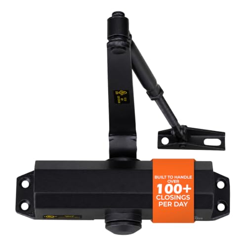 Boomerang D503 Light/Medium-Duty Designer Auto Commercial Door Closer - color: Matte Black