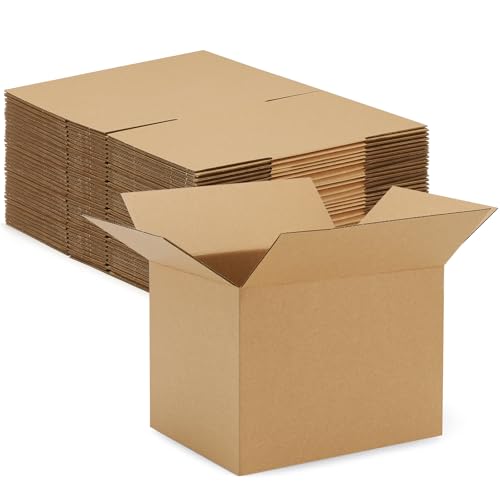 Eupako 8x6x6-Small-Shipping-Boxes-30-Pack-Brown-Corrugated-Box-Mailers, Cardboard Boxes for Packaging Small Business, Mailing - color: Brown, size: 8x6x6 Inches (30 Pack)