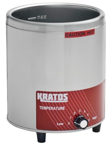 Kratos Electric Hot Topping Dispenser, 3.5 Quart Capacity. Accepts #10 Cans - size: Single Warmer without Heated Spout