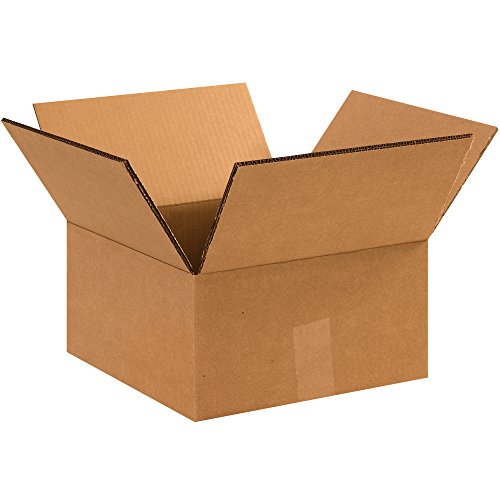 Box USA 15 Pack of Heavy-Duty Double Wall Corrugated Cardboard Boxes, 14" L x 14" W x 8" H, Kraft, Shipping, Packing and Moving - style: Double Wall