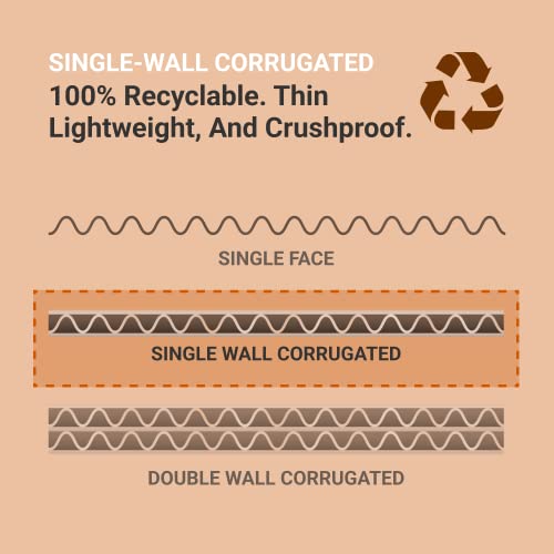 BOX USA Shipping Boxes Small 9"L x 4"W x 4"H 50-Pack - Corrugated Cardboard Box for Shipping, Mailing, Packing, Packaging and Storage - size: 9x4x4
