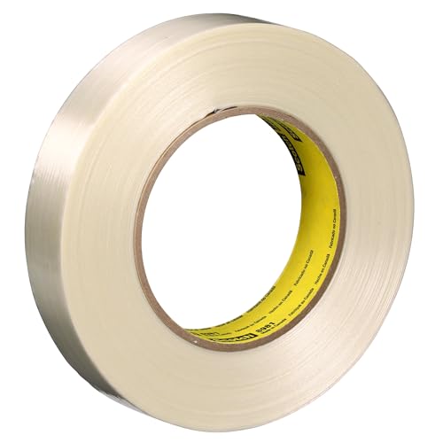 Scotch Filament Tape 8981 Clear, 24 mm x 55 m - size: 3 In