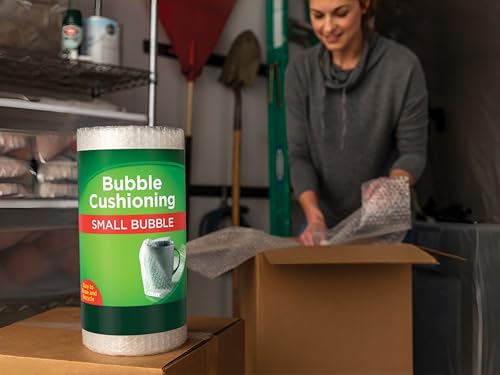 Small Bubble Wrap Roll (3-Pack) - 12" Perforated Self-Sealing for Moving & Storage - size: (3-Pack) - 12"