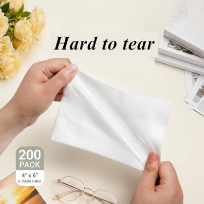 Tebery 200PCS Cushion Foam Pouches Foam Wrap Pouches, 4 x 6 Inch Packing Pouches Packing Cushioning Supplies Protect Mug, Cup, Glasses, China, and Dishes
