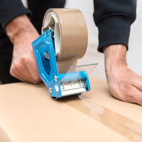 PSBM Brown Packing Tape, 36 Rolls 1.75 Mil 2 Inch 55 Yards Per Roll, Heavy Duty Tape for Packaging, Shipping, Moving & Sealing - color: Brown, size: 1.88" Standard Duty