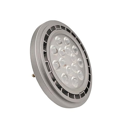 QLEE Dimmable GU10 Base AR111 15W 30°Beam Angle SMD LED Bulb 3000k Warm Light AC120V Spotlights Down Track Light 1500Lm