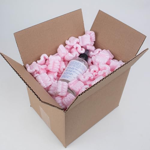 MagicWater Supply Packing Peanuts for Shipping - Pink, S Shaped - .5 Cu Ft - size: 1/2 Cu Ft