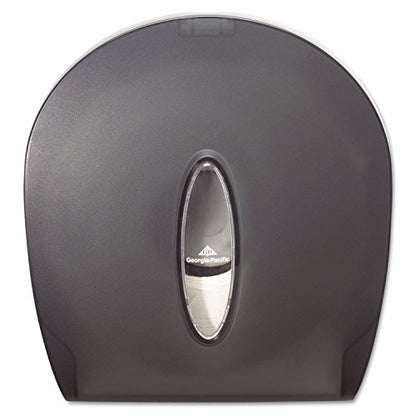 Georgia Pacific 59009 Jumbo Jr. Bathroom Tissue Dispenser, 10 3/5x5 39/100x11 3/10 Translucent Smoke