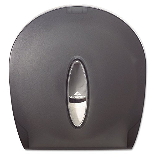 Georgia Pacific 59009 Jumbo Jr. Bathroom Tissue Dispenser, 10 3/5x5 39/100x11 3/10 Translucent Smoke