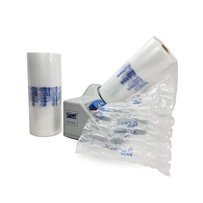 Cushion M Inflatable Packaging Air Film for 16" x 1150' Airmove2 by Storopack, Pack of 2 rolls – Moisture Resistant Air Pillow – Space-Saving Alternative to Packing Peanuts – Durable Packing Air Bags - size: Pack of 2 rolls