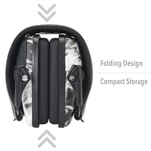 Howard Leight R-02531 by Honeywell Impact Sport Sound Amplification Electronic Shooting Earmuff, Smoke - color: Smoke, size: Medium