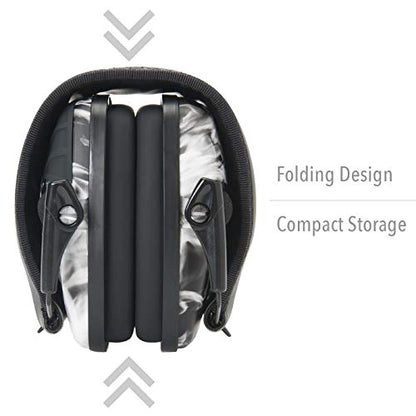 Howard Leight R-02531 by Honeywell Impact Sport Sound Amplification Electronic Shooting Earmuff, Smoke - color: Smoke, size: Medium
