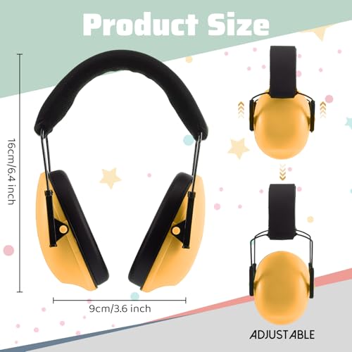 Amylove 12 Pcs Kids Noise Cancelling Headphones Ear Muffs Boho Style - size: Universal Fit (kids & Adults), style: Boho Style