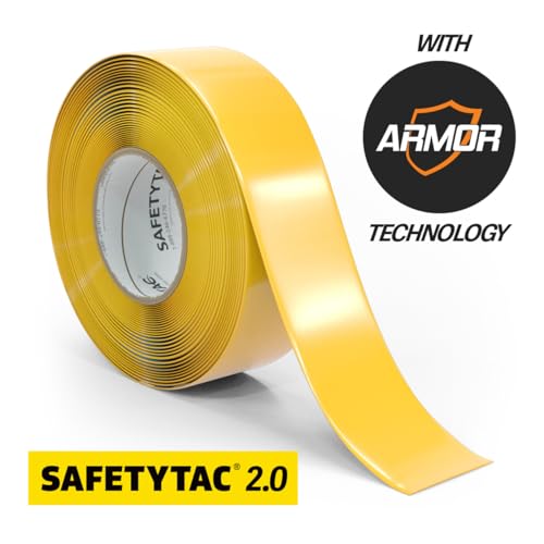 Floor Tape 2.0 with Armor Technology 2" x 50' Black - color: Black, size: 2" x 50'