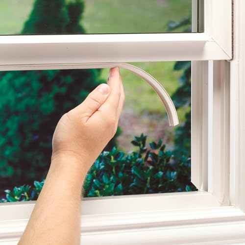MD Building Rubber Window Seal for Large Gaps, White, 10ft - color: White, size: 5/16 in. x 19/32 in.