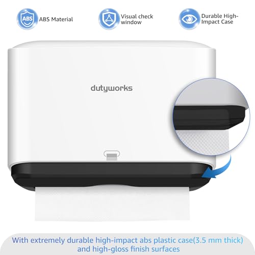 Multifold Paper Towel Dispenser Wall Mount, White - color: 5859-white