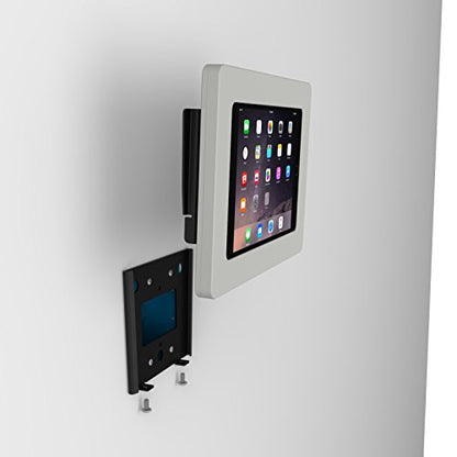 VidaMount Light Grey Enclosure and Fixed VESA Slim Wall Mount [Bundle] Compatible with iPad mini 1/2/3 - color: Light Grey, size: iPad Mini 1/2/3