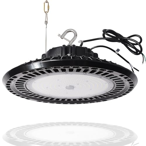 240W LED UFO High Bay Light, 38,400 Lumens, 4000K/5000K/5700K Selectable - color: 240W, size: 100-277V