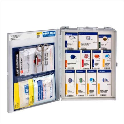 Acme United 1050-FAE-0103 First Aid Only 1050 FAE 0103 Medium First Aid Kit, 112 Pieces, OSHA Compliant, Metal Case