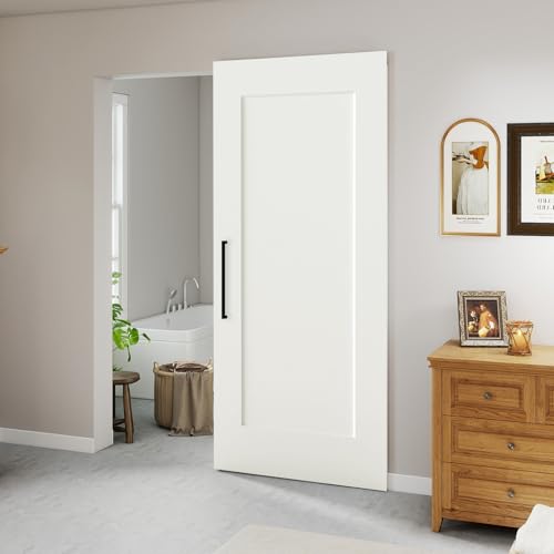 BarnSmith 36"x84" Concealed Sliding Barn Door with Soft Close Hardware Kits - size: 36''x84''