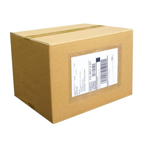 BEUYI 2.5 Mil Premium 7"x10" Clear Adhesive Shipping Label Pouches, Packing List Envelopes, Sturdy Plastic Shipping Documents Sleeves/Protector (100 Pack) - size: 100 Pack