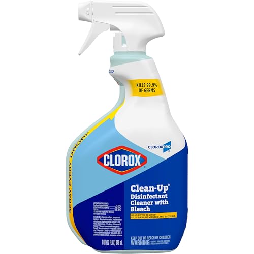CloroxPro Clean-Up Disinfectant Spray Cleaner with Bleach, 32 oz.