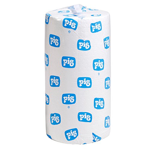 PIG Oil Mat - Oil-Only Absorbent Mat Roll - 1 Roll - 30" x 200' Roll - Absorbs up to 42.5 gallons per Roll - MAT461 - size: 2400"L x 30"W x 0.1"Th