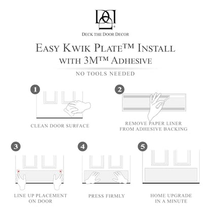 Door Kick Plate, 6x34 in, Satin Black, Adhesive - color: Satin Black, size: 6x34"