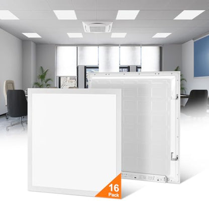 16 Pack 2x2 LED Flat Panel Light for Drop Ceiling, 20/30/40W - size: 2x2 FT- 16 Pack