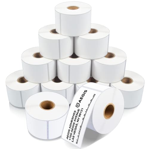 2" X 4" Direct Thermal Printer Labels (4200 Count, 12 Rolls) - size: 2" X 4"