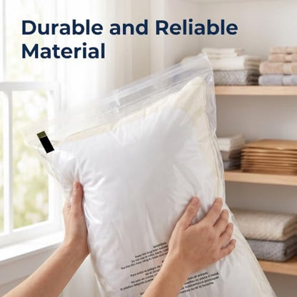 18” X 24” (200 Count) Self Seal Clear Poly Bags with Suffocation Warning - size: 18" x 24"