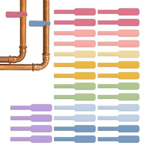 Wrap-It Storage Cable Labels - Large, Macaron (30-Pack) - color: Macaron, size: Large